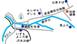 松崎建築　地図